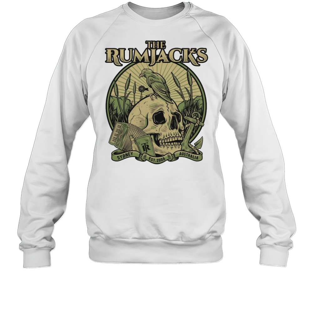 The Rumjacks Crow Skull Shirt Sweatshirt
