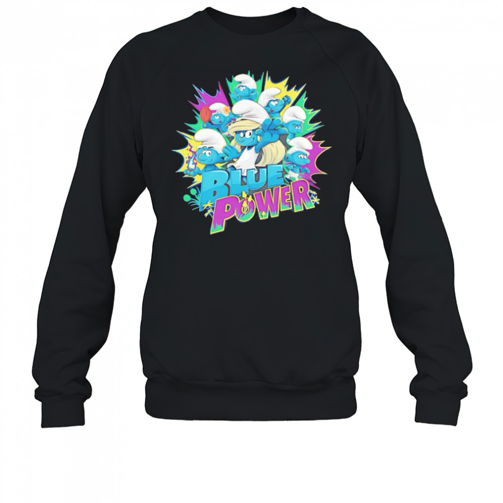 The Smurfs Movie Blue Power shirt Sweatshirt