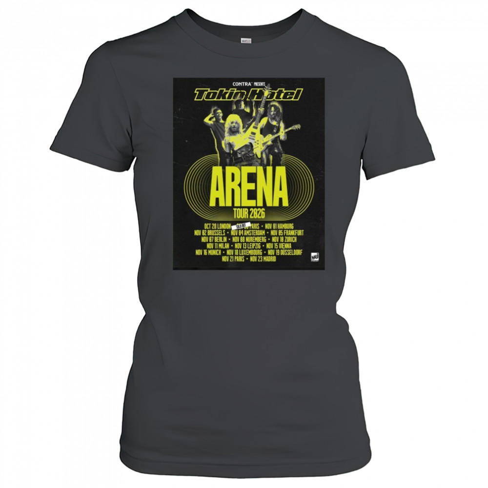 Tokio Hotel Arena Tour 2025 Poster Artwork T-Shirt Women's T-shirt