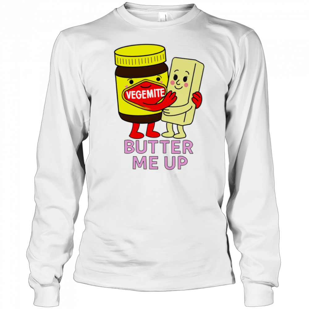 Vegemite butter me up shirt Long Sleeved