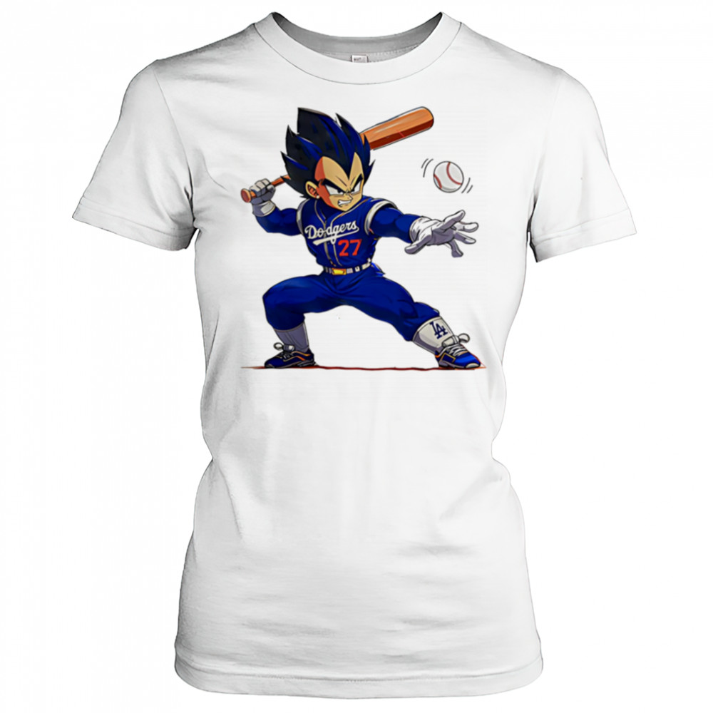 Vegeta Dodgers baseball shirt Women's T-shirt