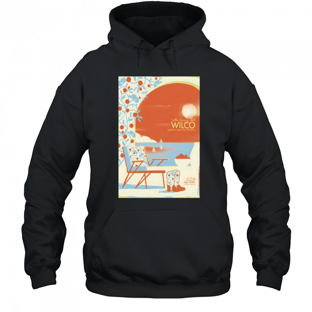 Wilco On June 29 2025 In Valencia, ES Event Poster T-Shirt Hoodie