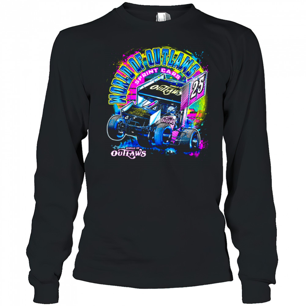 World Of Outlaws Sprint Car Series T-Shirt Long Sleeved
