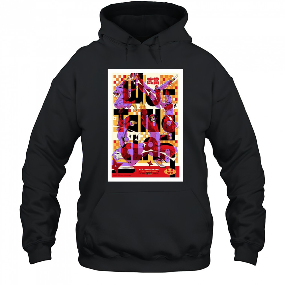 Wu-Tang Clan On June 18 2025 In Phoenix AZ Tour Poster T-Shirt Hoodie