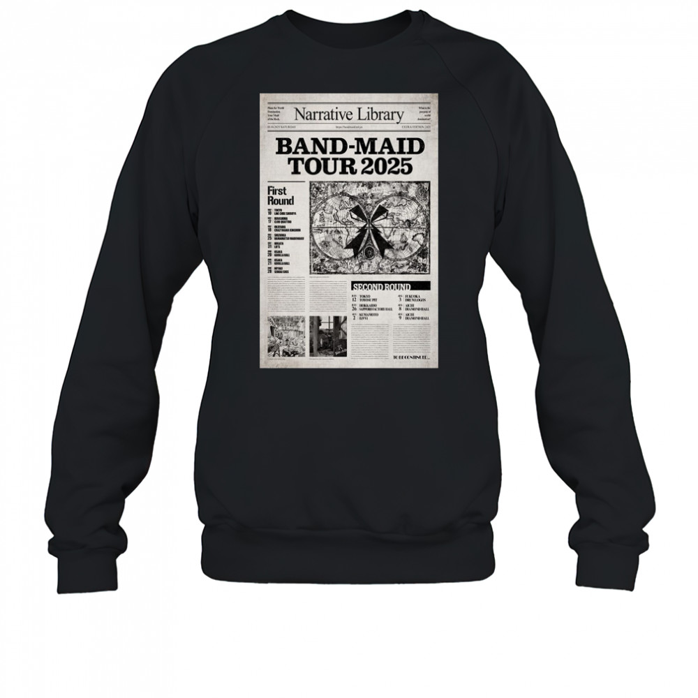 Band Maid Tour 2025 Poster T-Shirt Sweatshirt