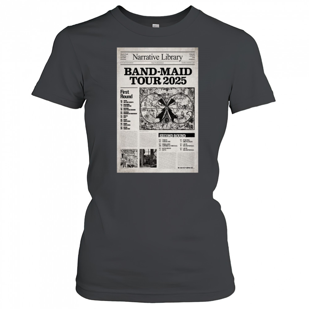 Band Maid Tour 2025 Poster T-Shirt Women's T-shirt