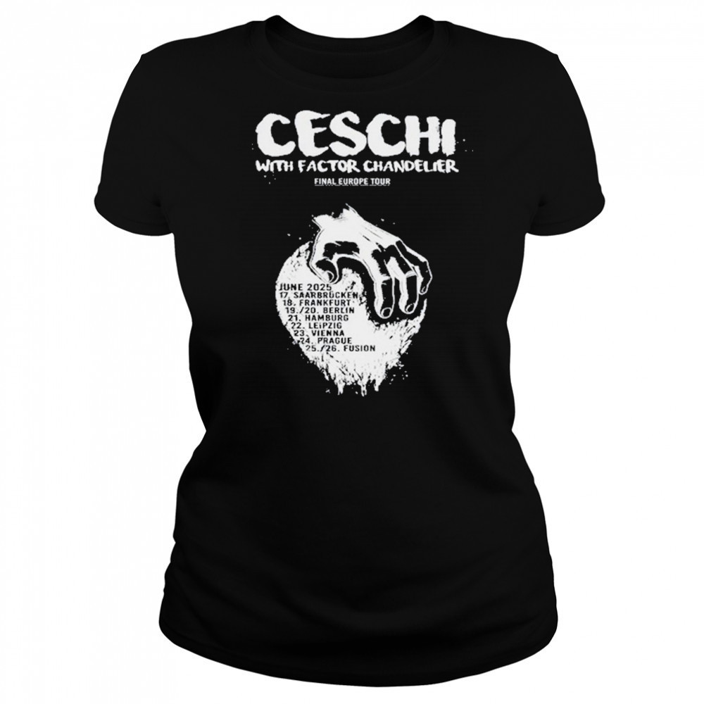 Ceschi Final Europe 2025 Tour T-Shirt Women's T-shirt