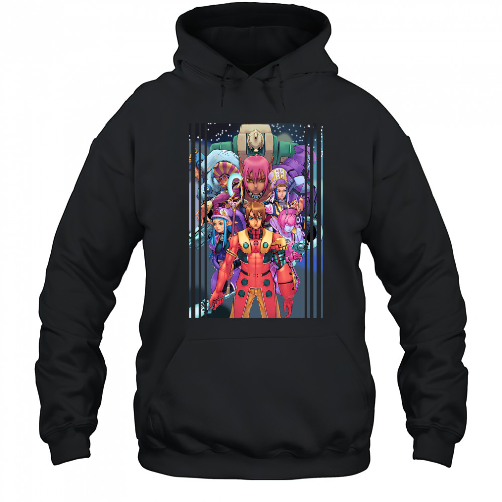 Characters In Phantasy Star Online shirt Hoodie