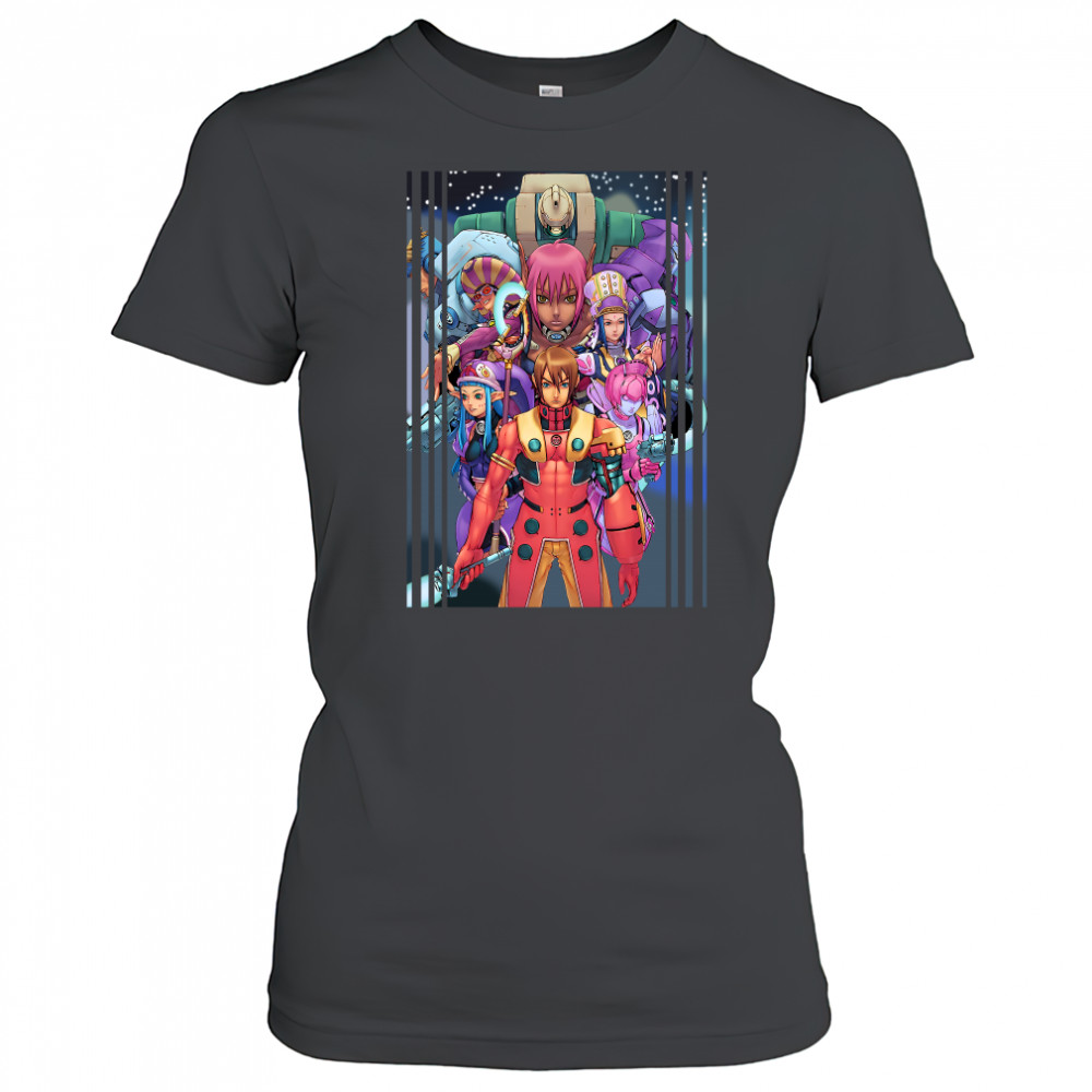 Characters In Phantasy Star Online shirt Women's T-shirt