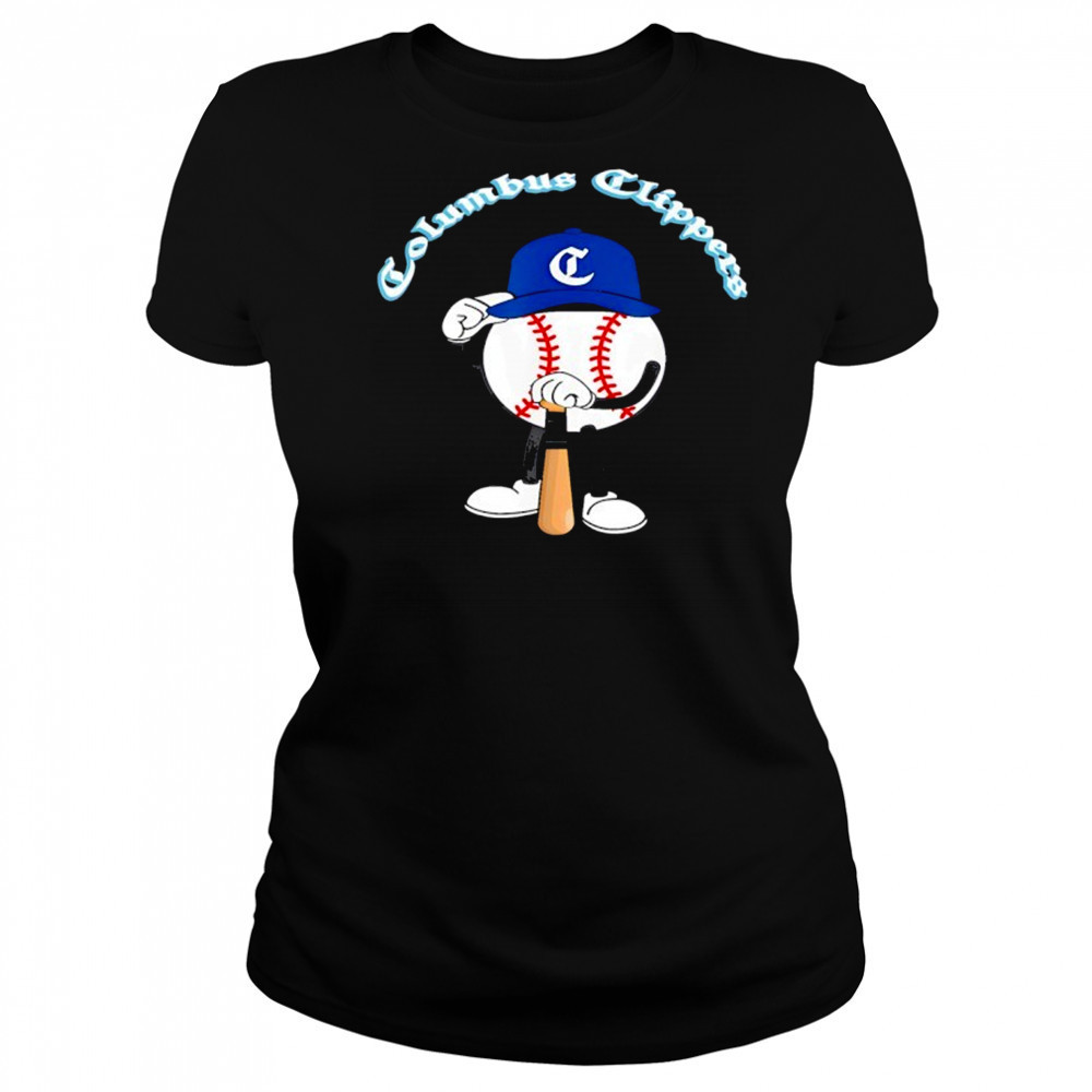 Columbus Clippers Minor League Baseball T-Shirt Women's T-shirt
