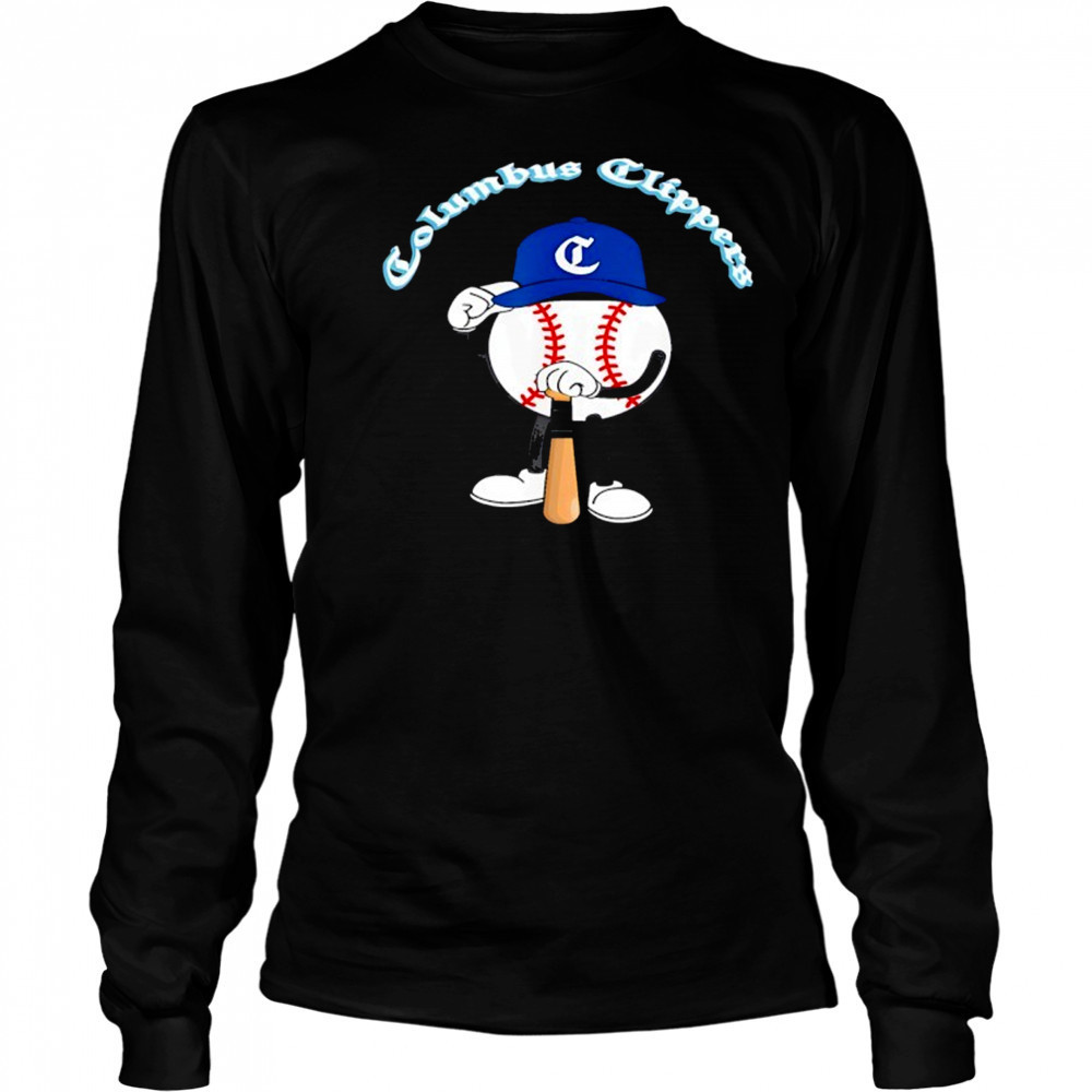 Columbus Clippers Minor League Baseball T-Shirt Long Sleeved