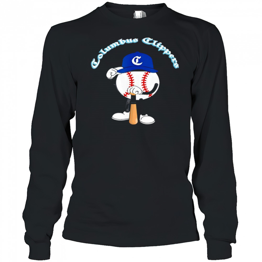 Columbus Clippers Minor League Baseball T-Shirt Long Sleeved