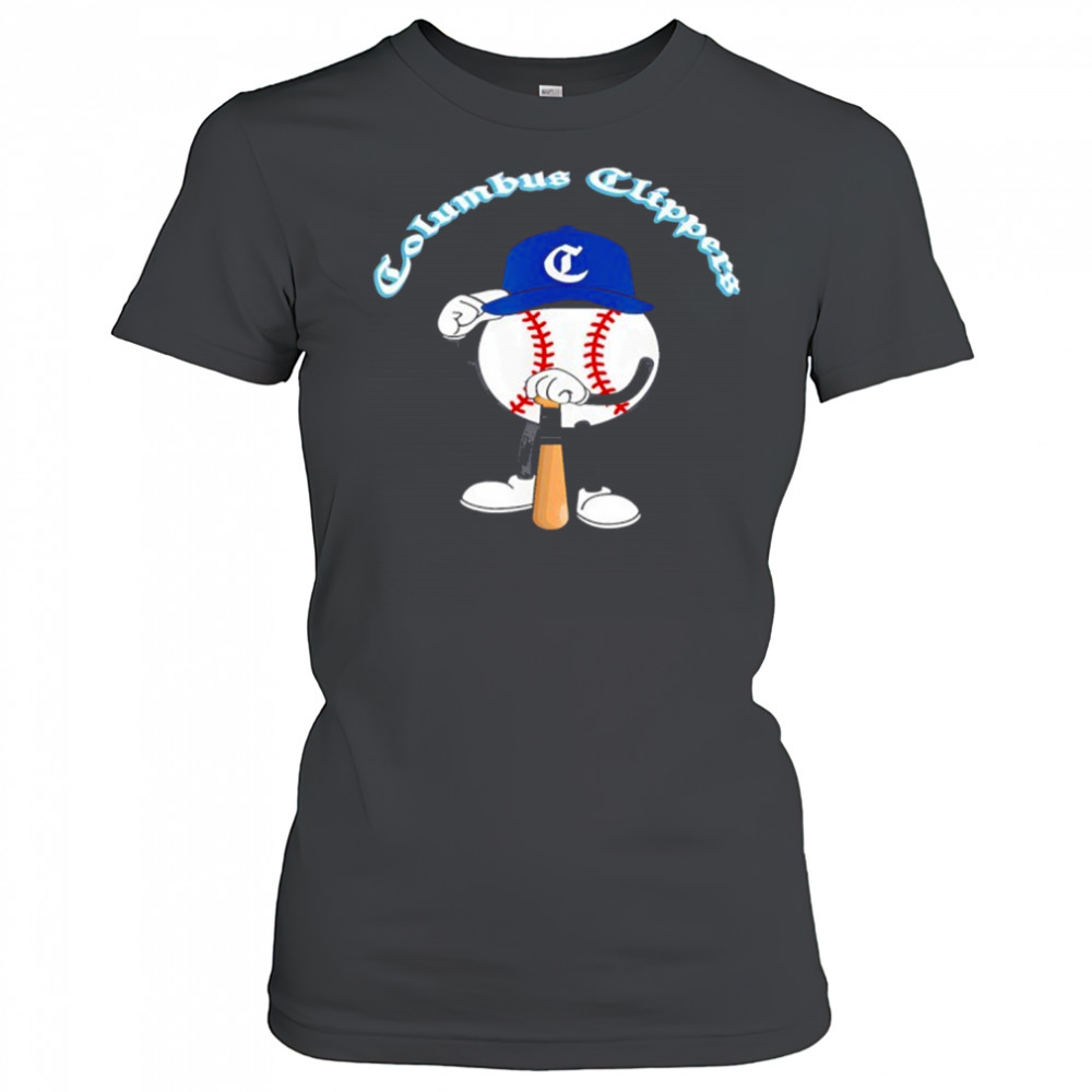 Columbus Clippers Minor League Baseball T-Shirt Women's T-shirt