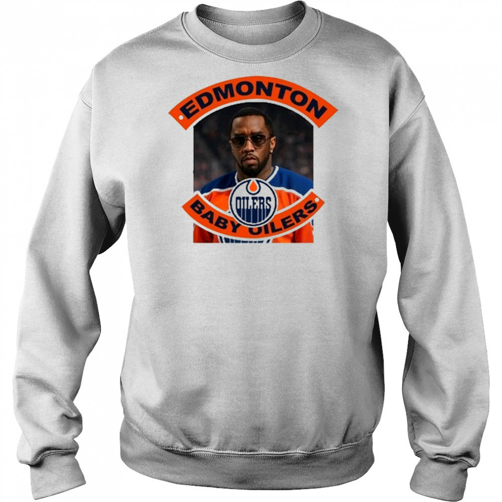 David Furones P Diddy Edmonton Baby Oilers T-Shirt Hoodie