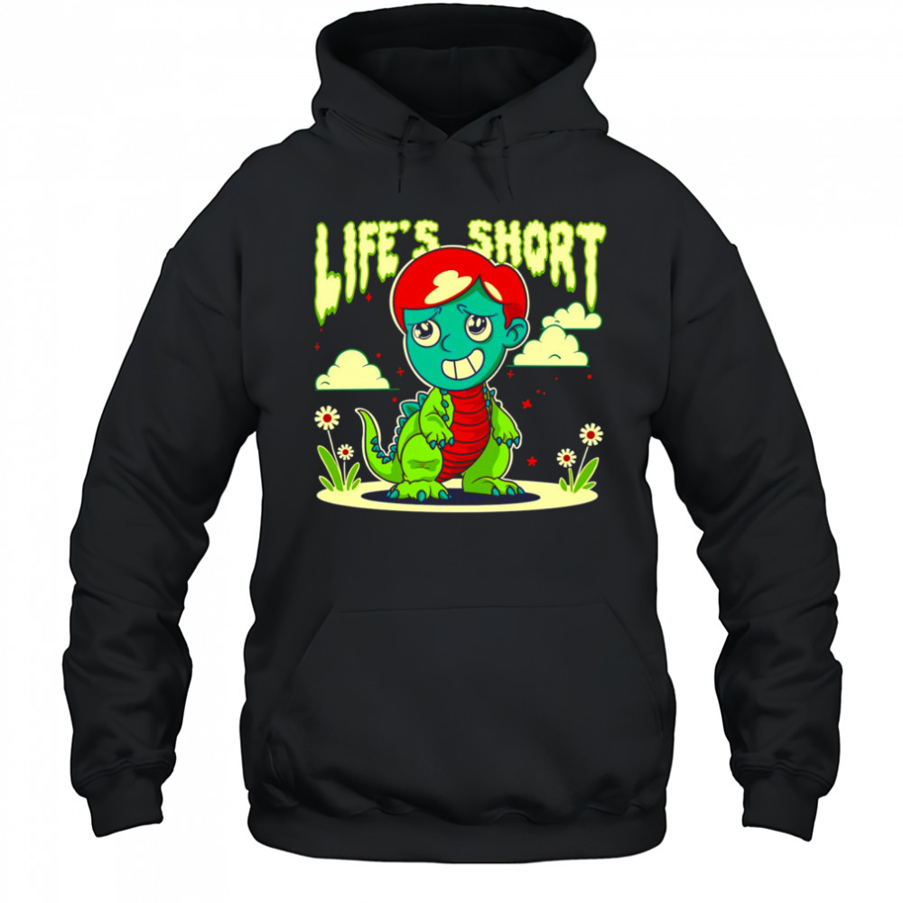 Dinosaur Life’s short shirt Hoodie