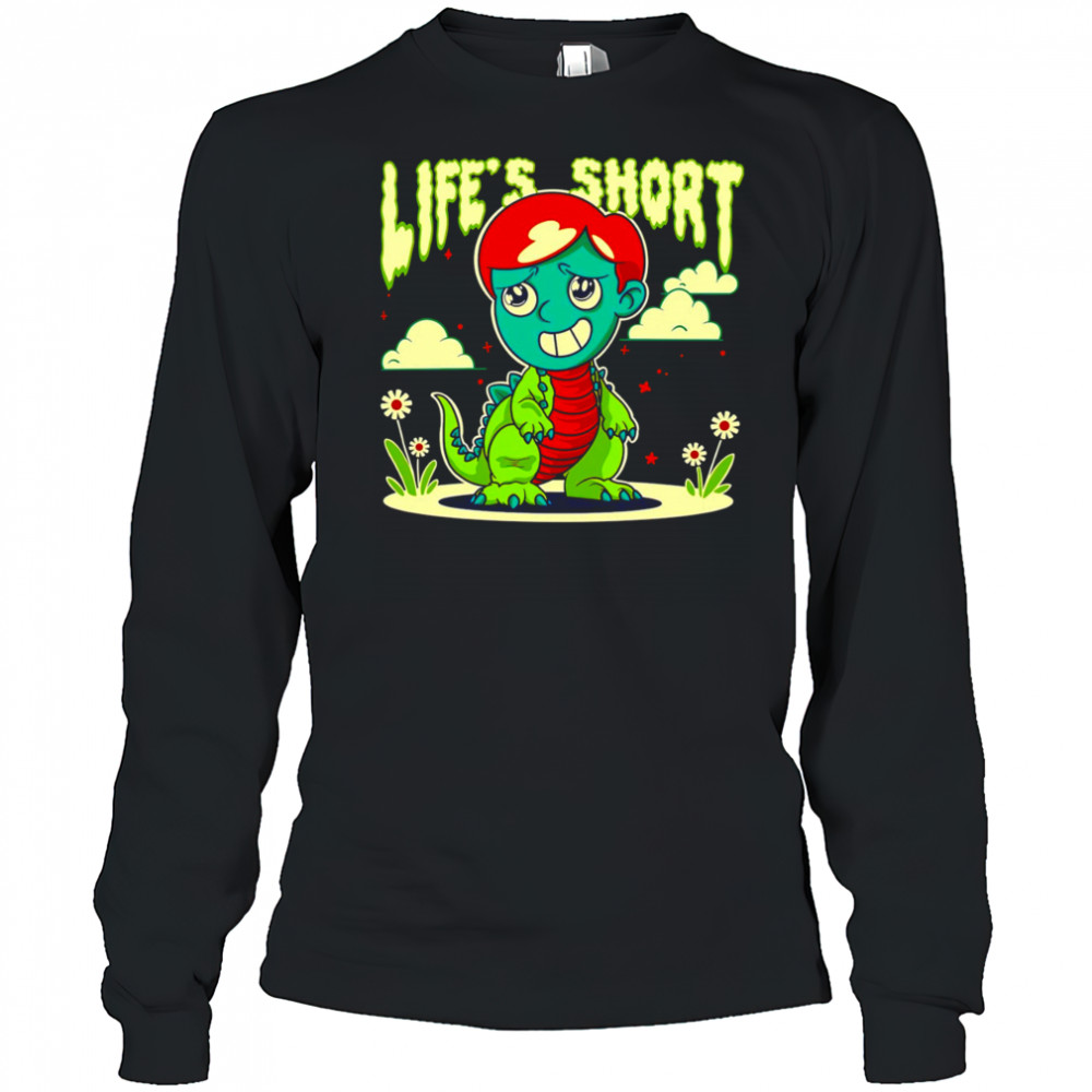 Dinosaur Life’s short shirt Long Sleeved