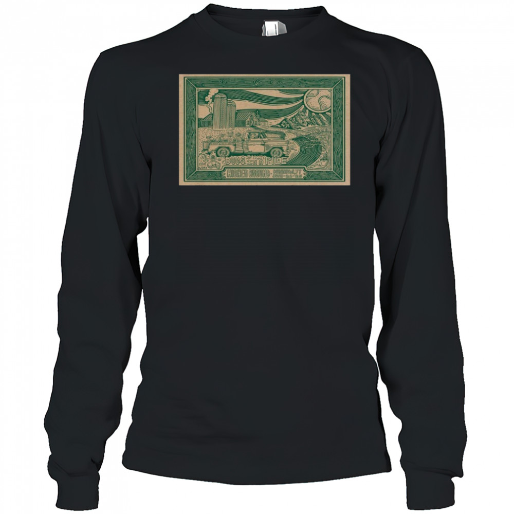 Dogs In A Pile South Burlington VT June 21 2025 Poster T-Shirt Long Sleeved
