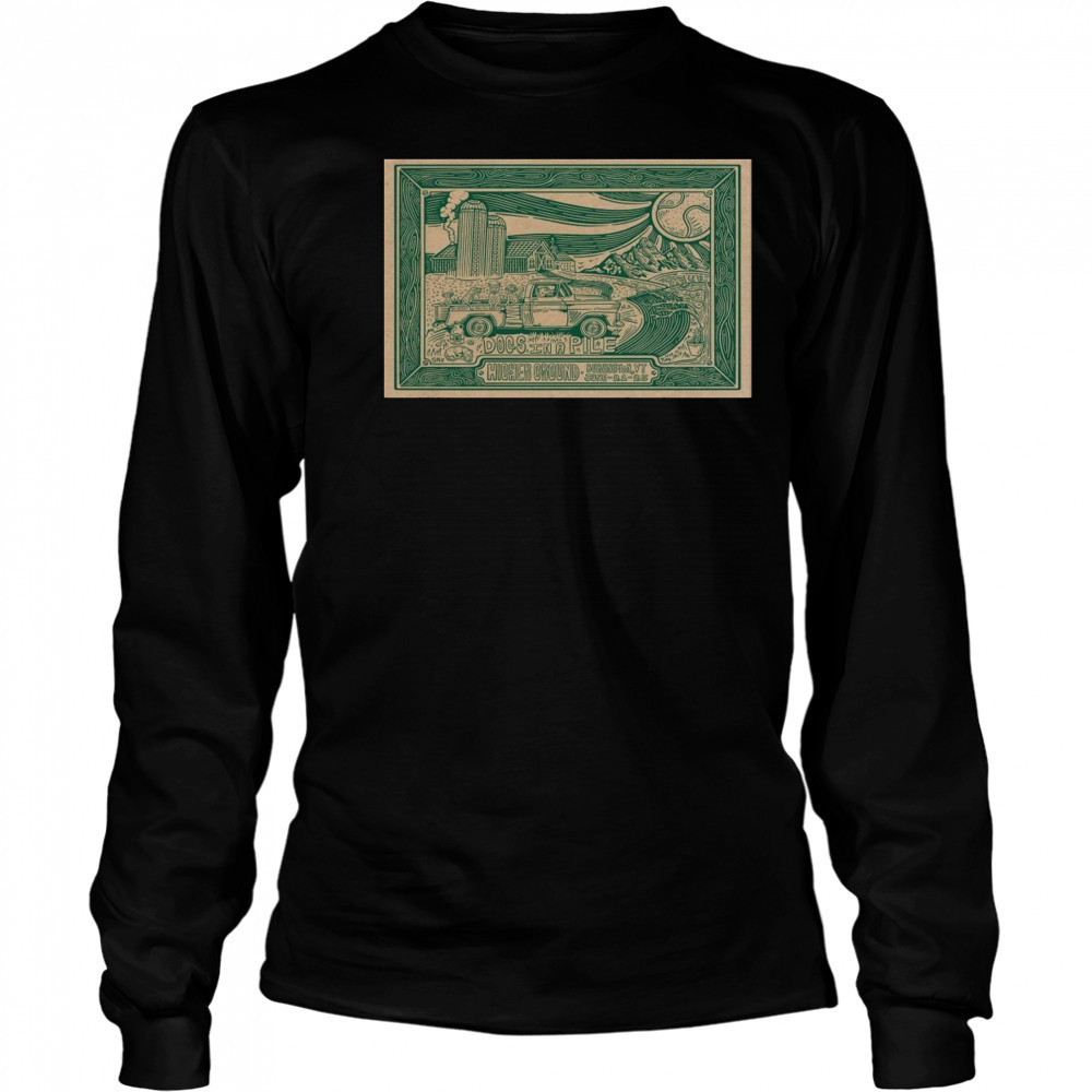 Dogs In A Pile South Burlington VT June 21 2025 Poster T-Shirt Long Sleeved