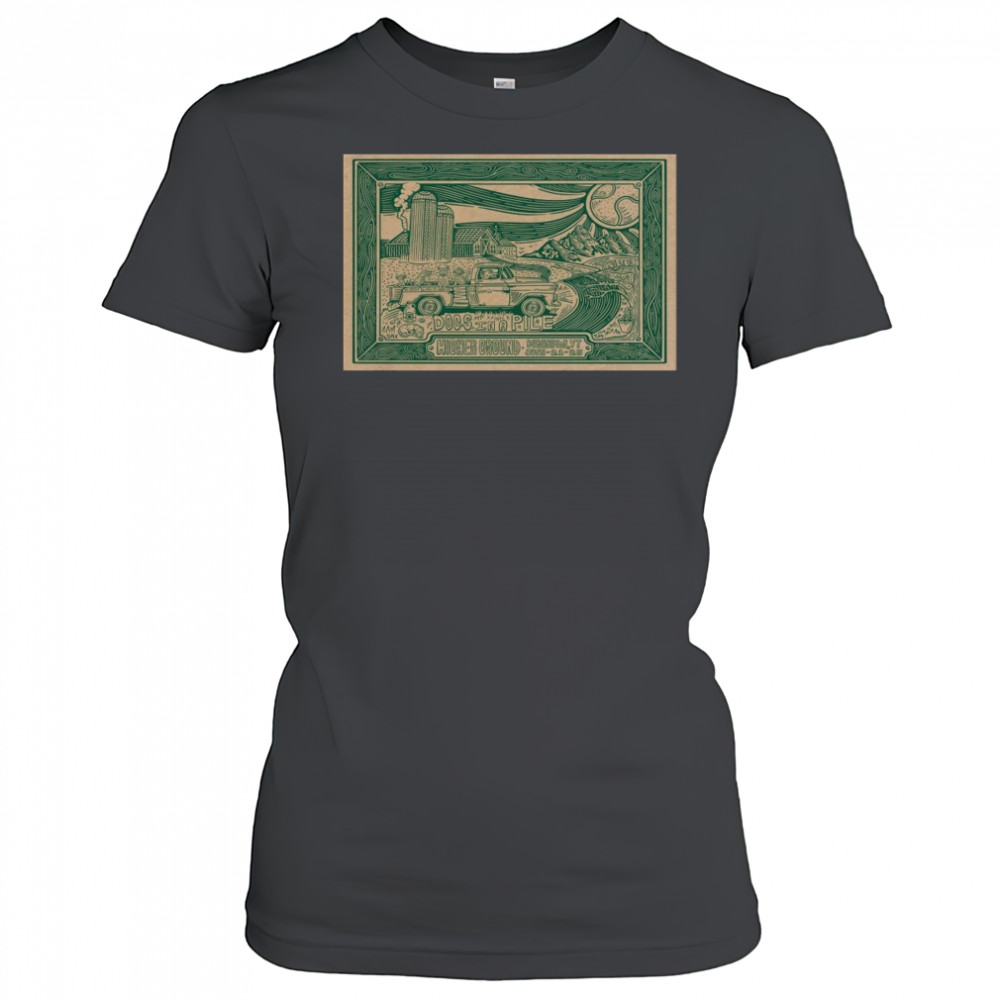 Dogs In A Pile South Burlington VT June 21 2025 Poster T-Shirt Women's T-shirt