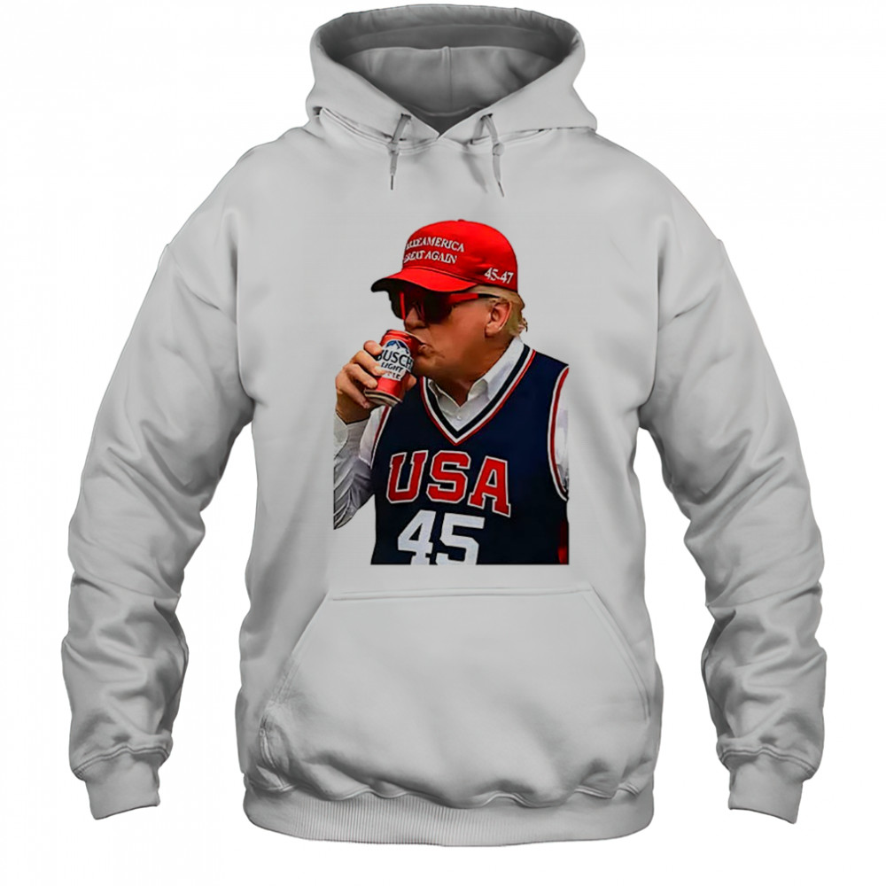 Donald Trump Busch Light T-Shirt Hoodie