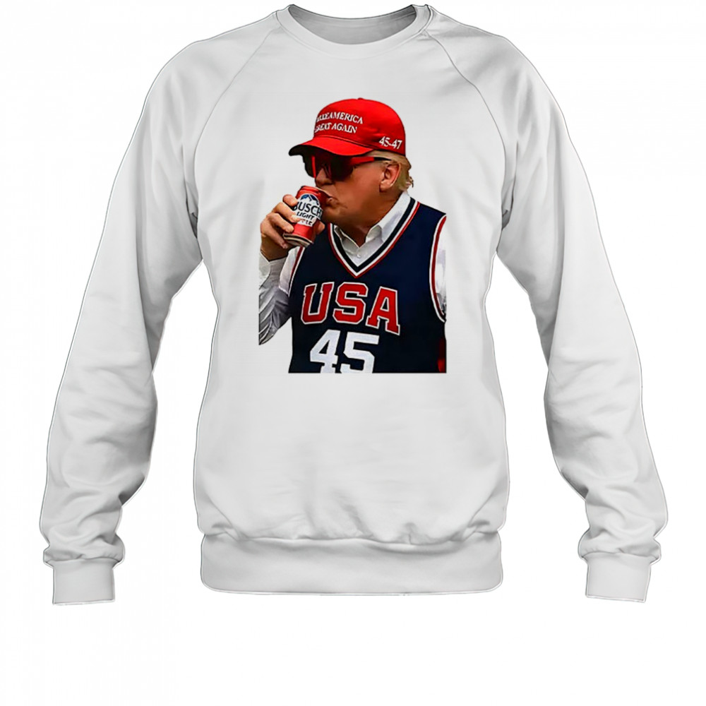 Donald Trump Busch Light T-Shirt Sweatshirt