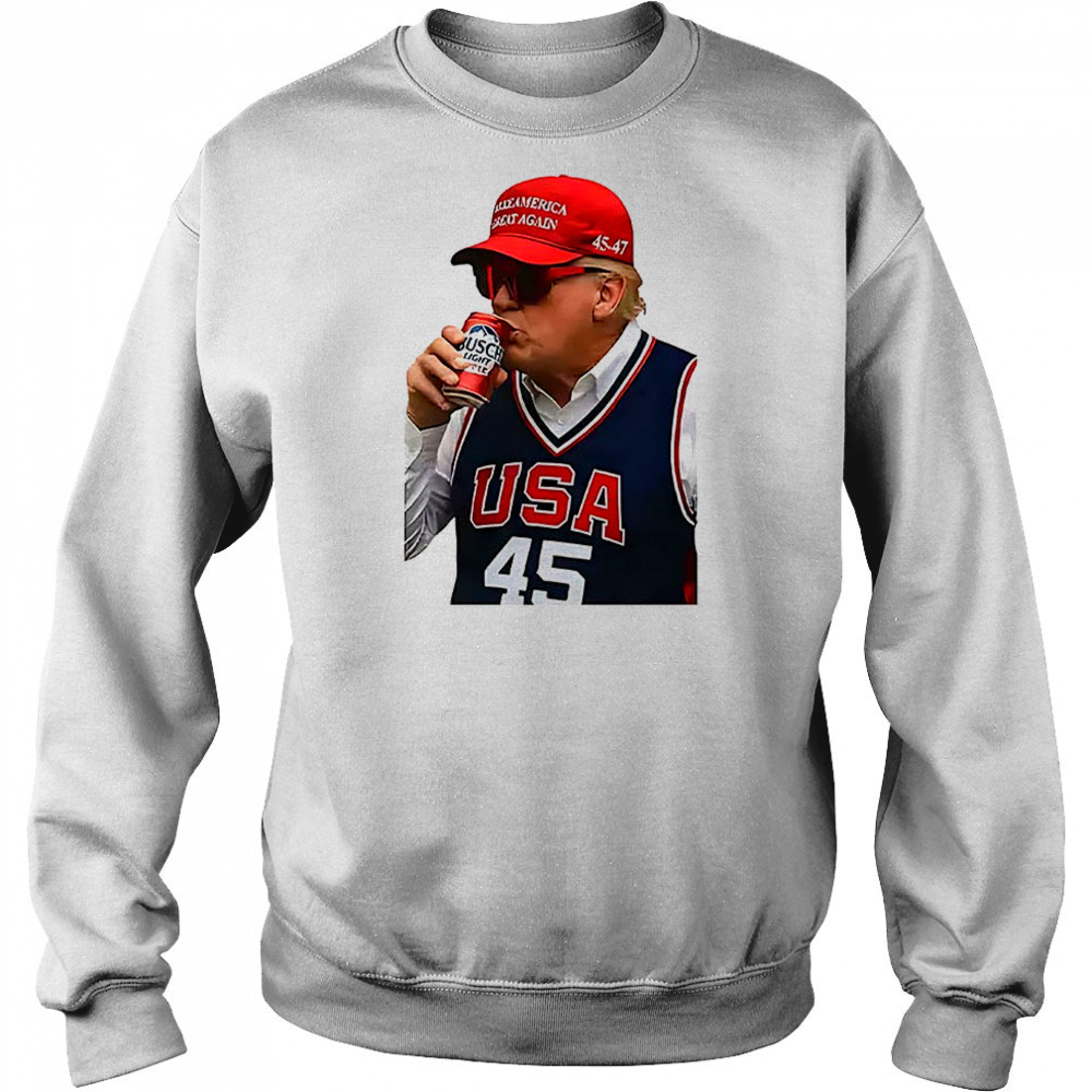 Donald Trump Busch Light T-Shirt Hoodie