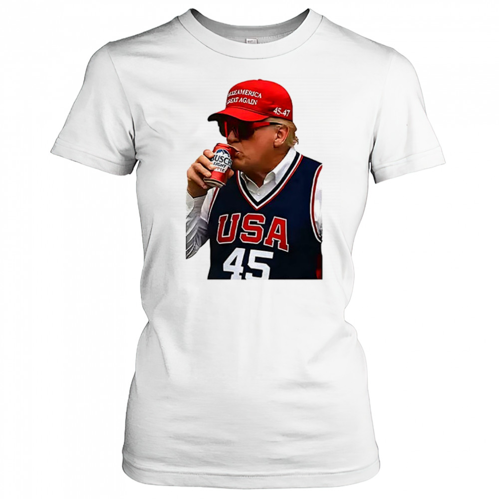 Donald Trump Busch Light T-Shirt Women's T-shirt