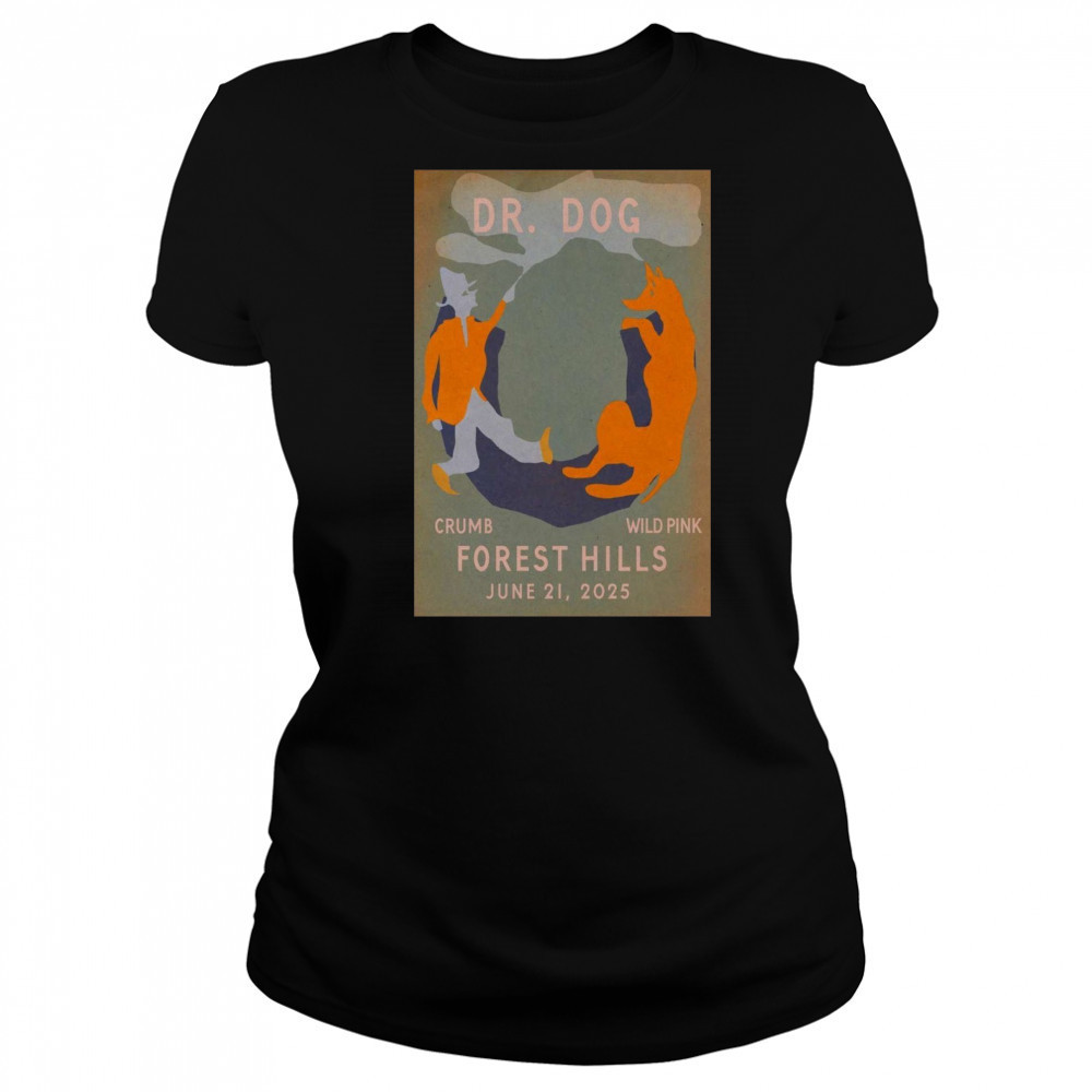 DR. Dog June 21 2025 Forest Hills Stadium in Forest Hills NY Poster T-Shirt Women's T-shirt