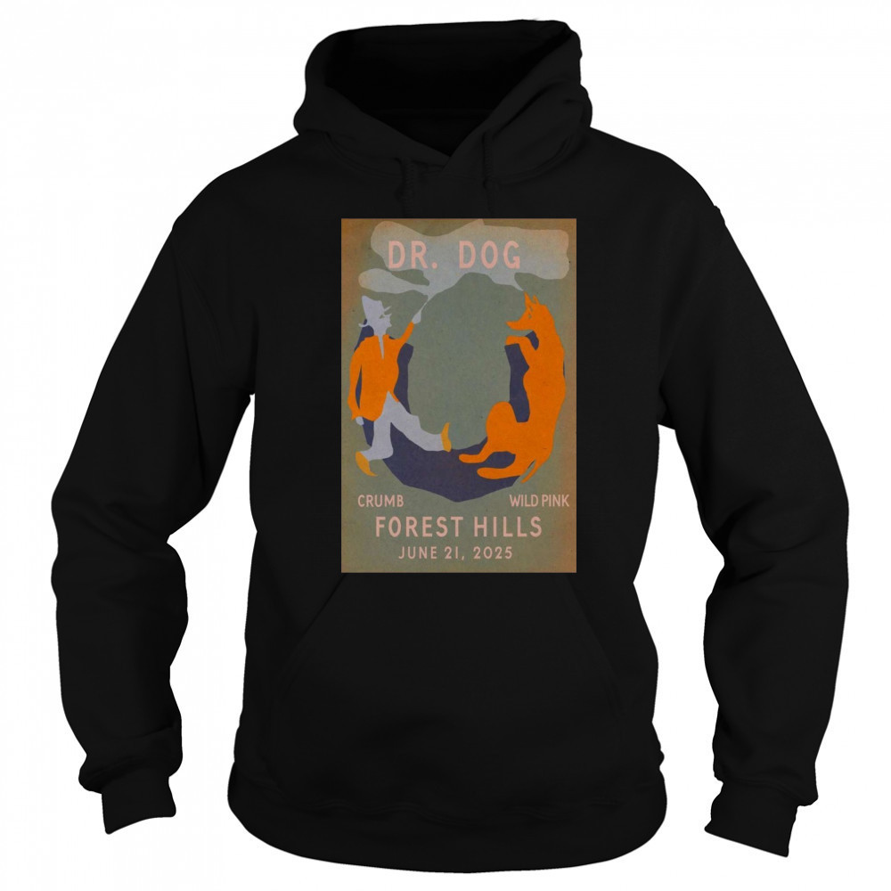 DR. Dog June 21 2025 Forest Hills Stadium in Forest Hills NY Poster T-Shirt Sweatshirt