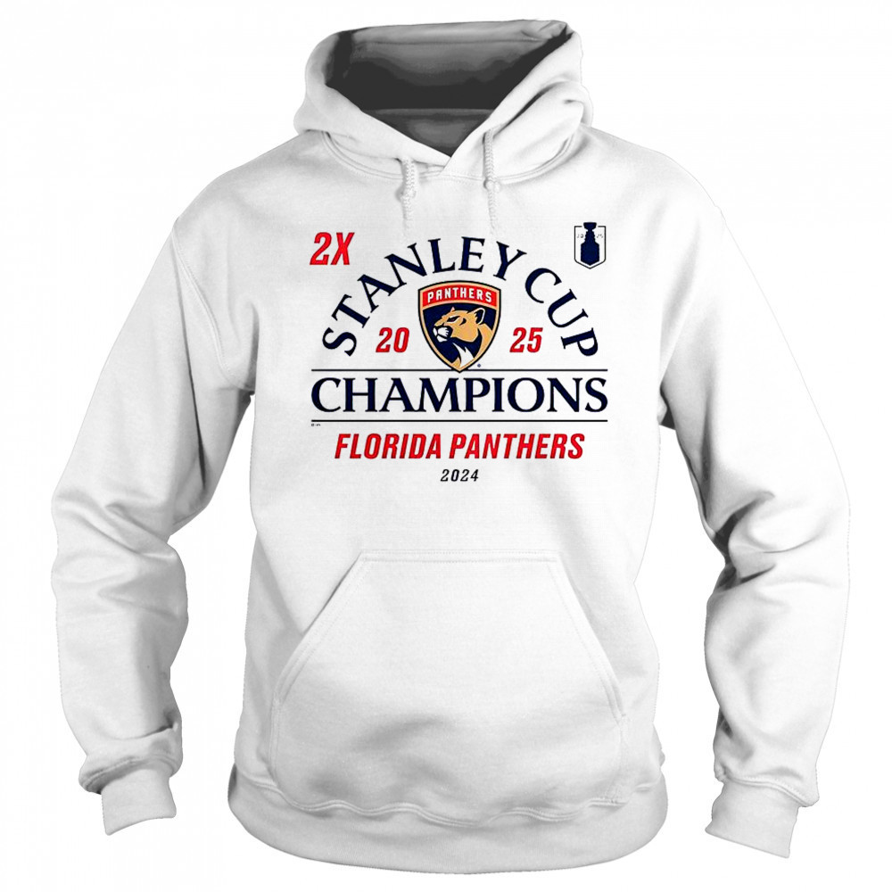 Florida Panthers 2024-2025 Back-To-Back Stanley Cup Champions Top Line T-Shirt Sweatshirt