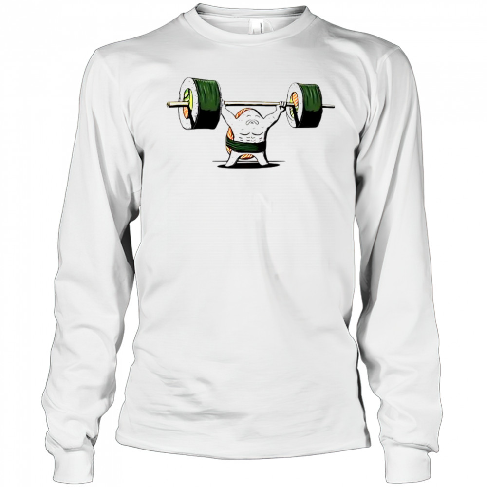 Healthy Food Gym T-Shirt Long Sleeved