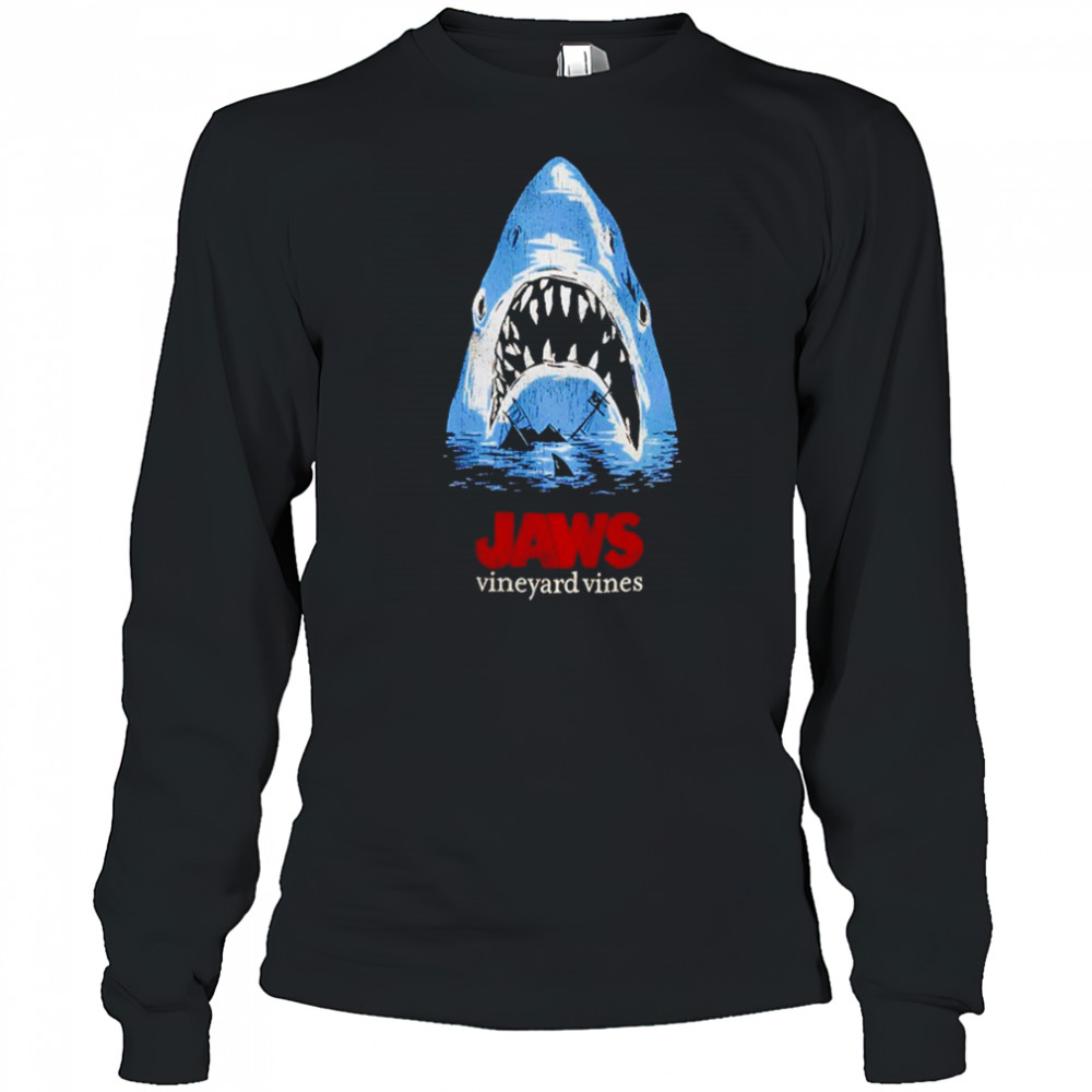 JAWS x vineyard vines Shark Breach Short T-Shirt Long Sleeved