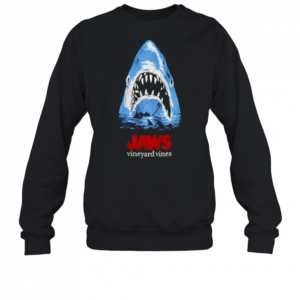 JAWS x vineyard vines Shark Breach Short T-Shirt Sweatshirt