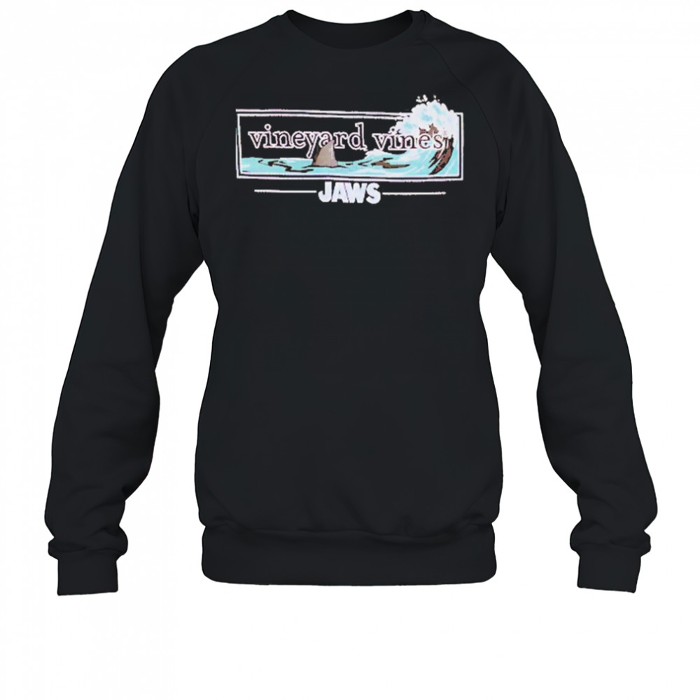 JAWS x vineyard vines Shark Fin Short T-Shirt Sweatshirt