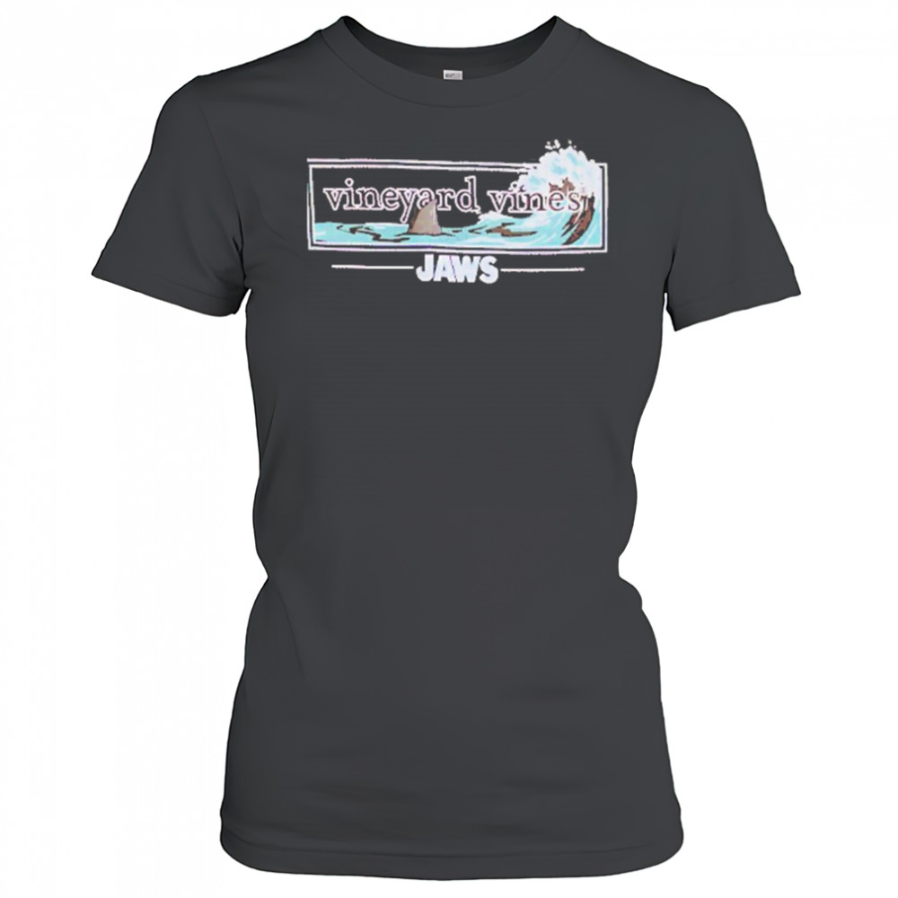 JAWS x vineyard vines Shark Fin Short T-Shirt Women's T-shirt