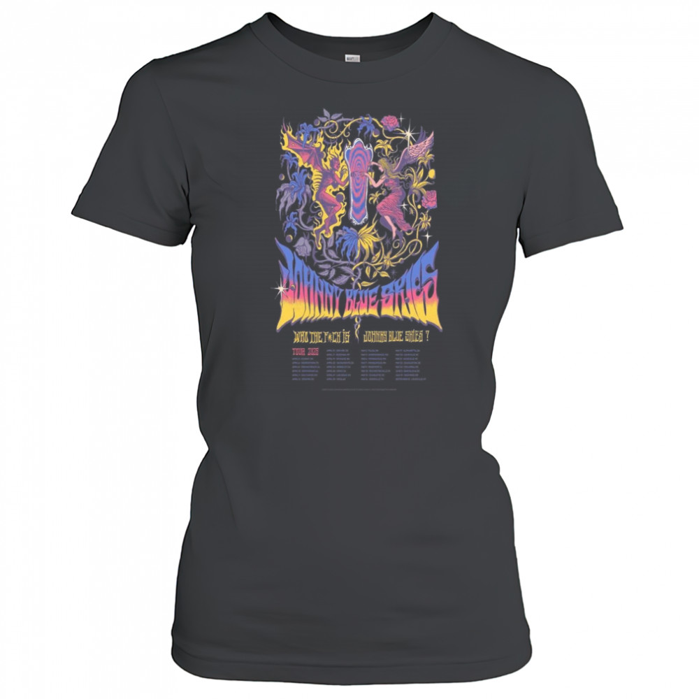 Johnny Blue Skies Who The Fuck Is Show 2025 Poster T-Shirt Women's T-shirt