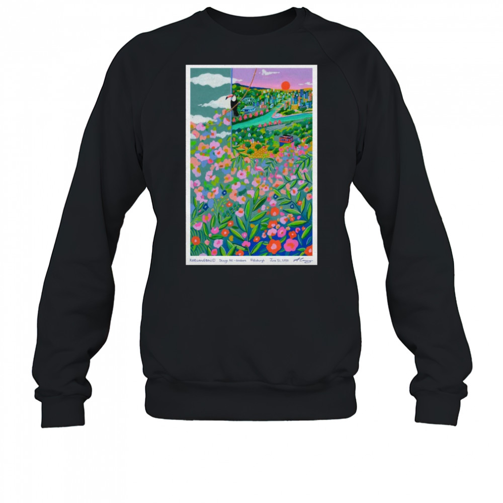 Khruangbin Stage AE Pittsburgh June 21 2025 Poster T-Shirt Sweatshirt