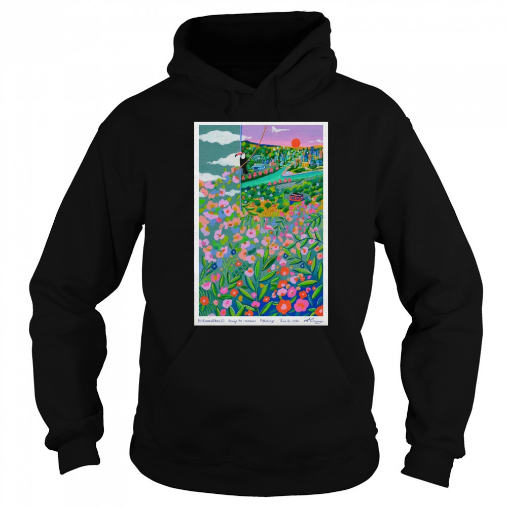 Khruangbin Stage AE Pittsburgh June 21 2025 Poster T-Shirt Sweatshirt
