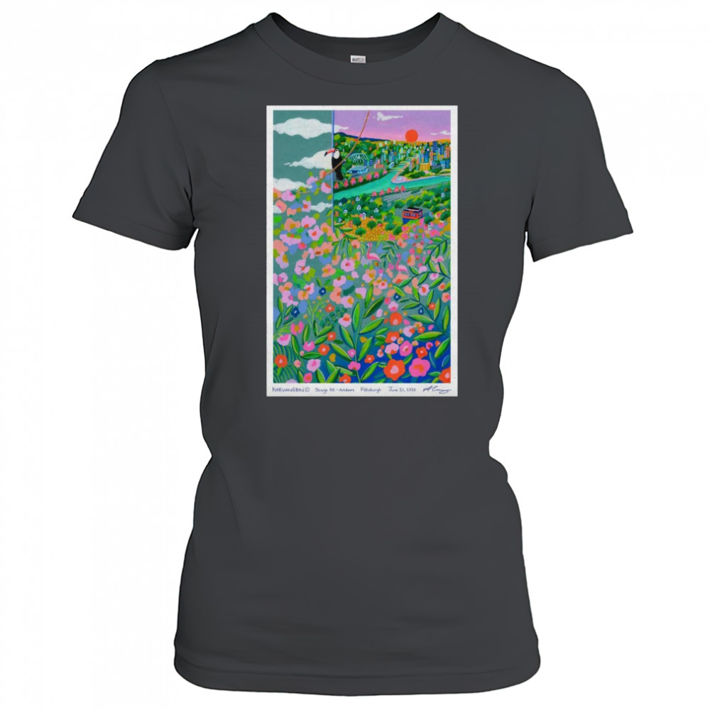 Khruangbin Stage AE Pittsburgh June 21 2025 Poster T-Shirt Women's T-shirt