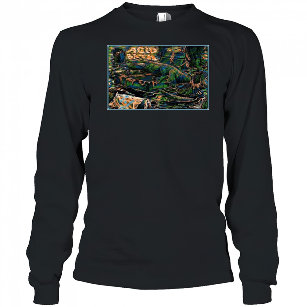 Mary Moody Live Seattle WA Acid Bath June 21 2025 Poster T-Shirt Long Sleeved