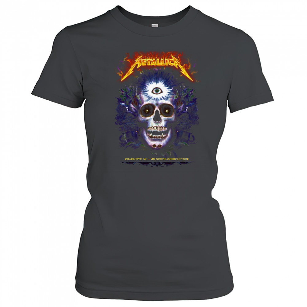 Metallica M72 Charlotte NC 2025 Bank Of America Stadium On May 31st shirt Women's T-shirt