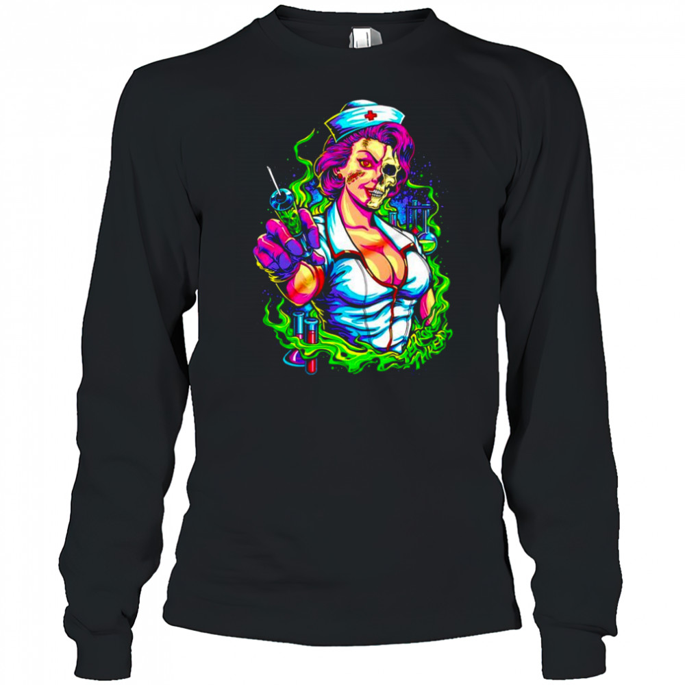 Midnight Nurse Second Dose shirt Long Sleeved