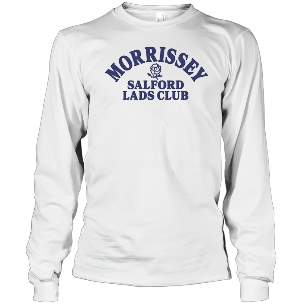 Morrissey Salford Lads Club shirt Long Sleeved