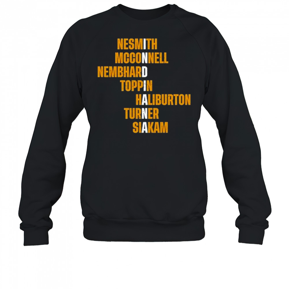 Nesmith Mcconnell Nembhard Toppin Haliburton Turner Siakam T-Shirt Sweatshirt