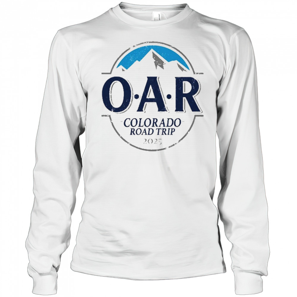 OAR Colorado Road Trip 2025 Brew T-Shirt Long Sleeved