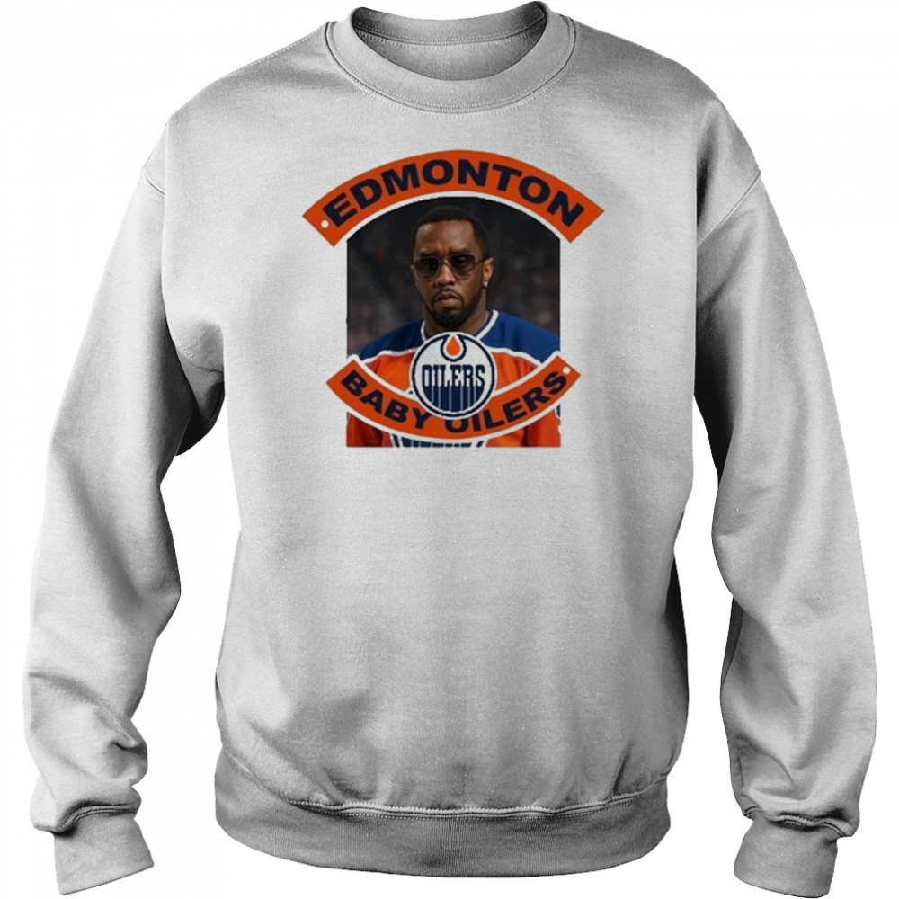 P Diddy Edmonton Baby Oilers T-Shirt Hoodie