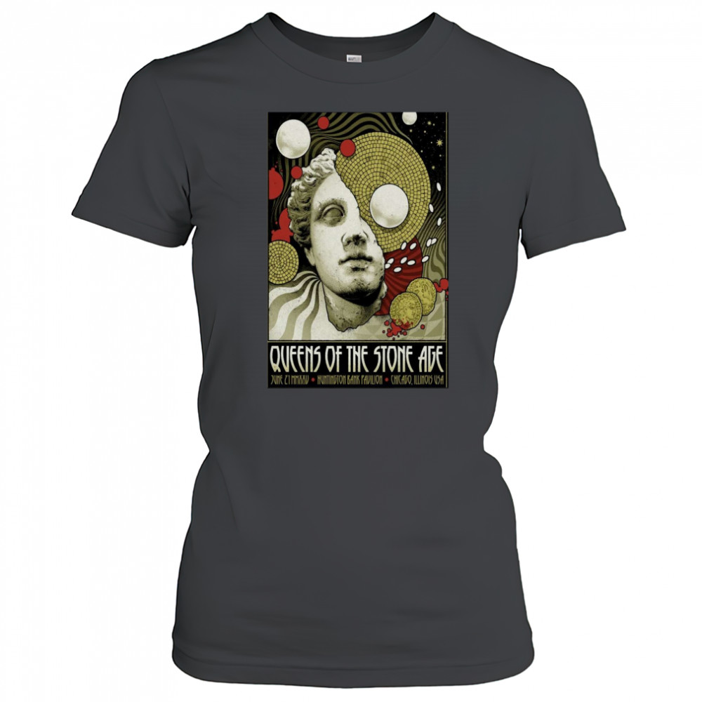 Queens of the Stone Age June 21 2025 Chicago IL Poster T-Shirt Women's T-shirt