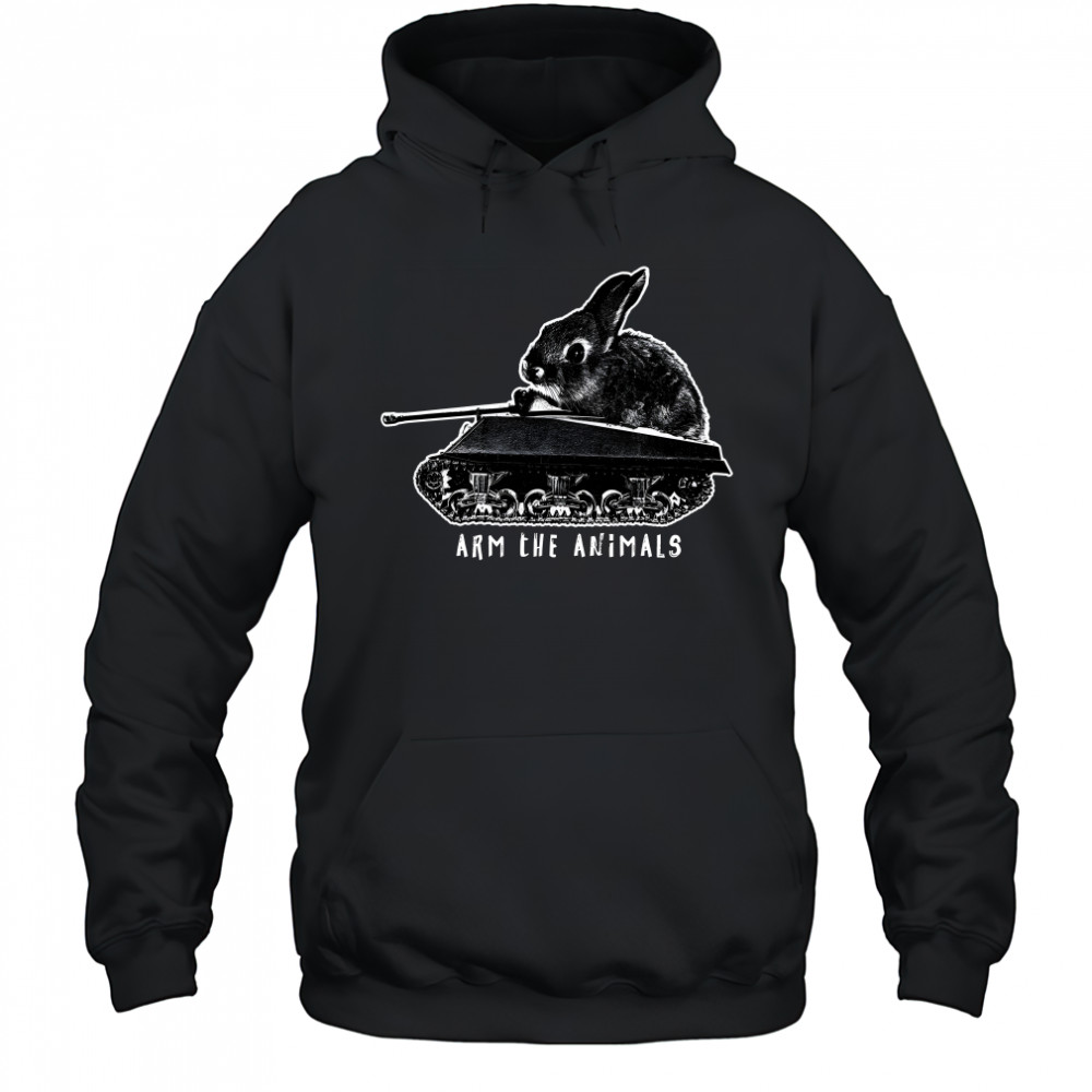 Rabbit arm the animals shirt Hoodie