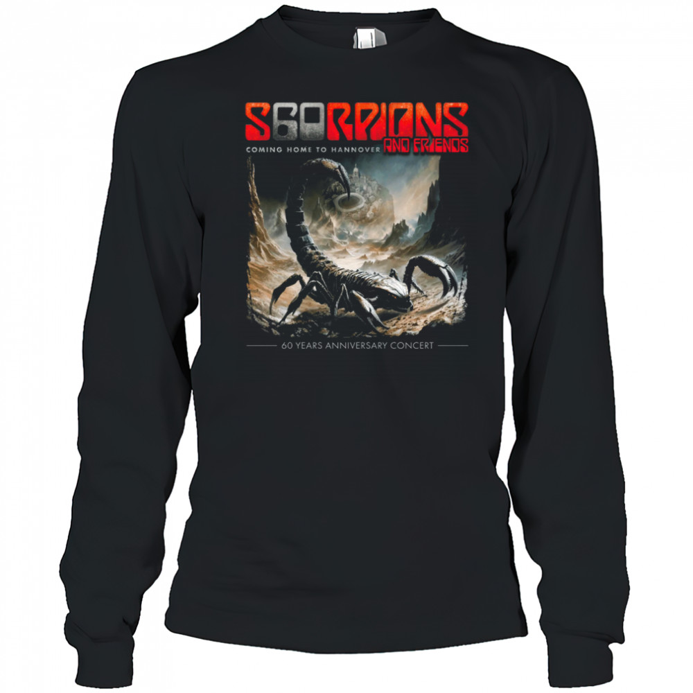 Scorpions Coming Home To Hannover 2025 T-Shirt Long Sleeved
