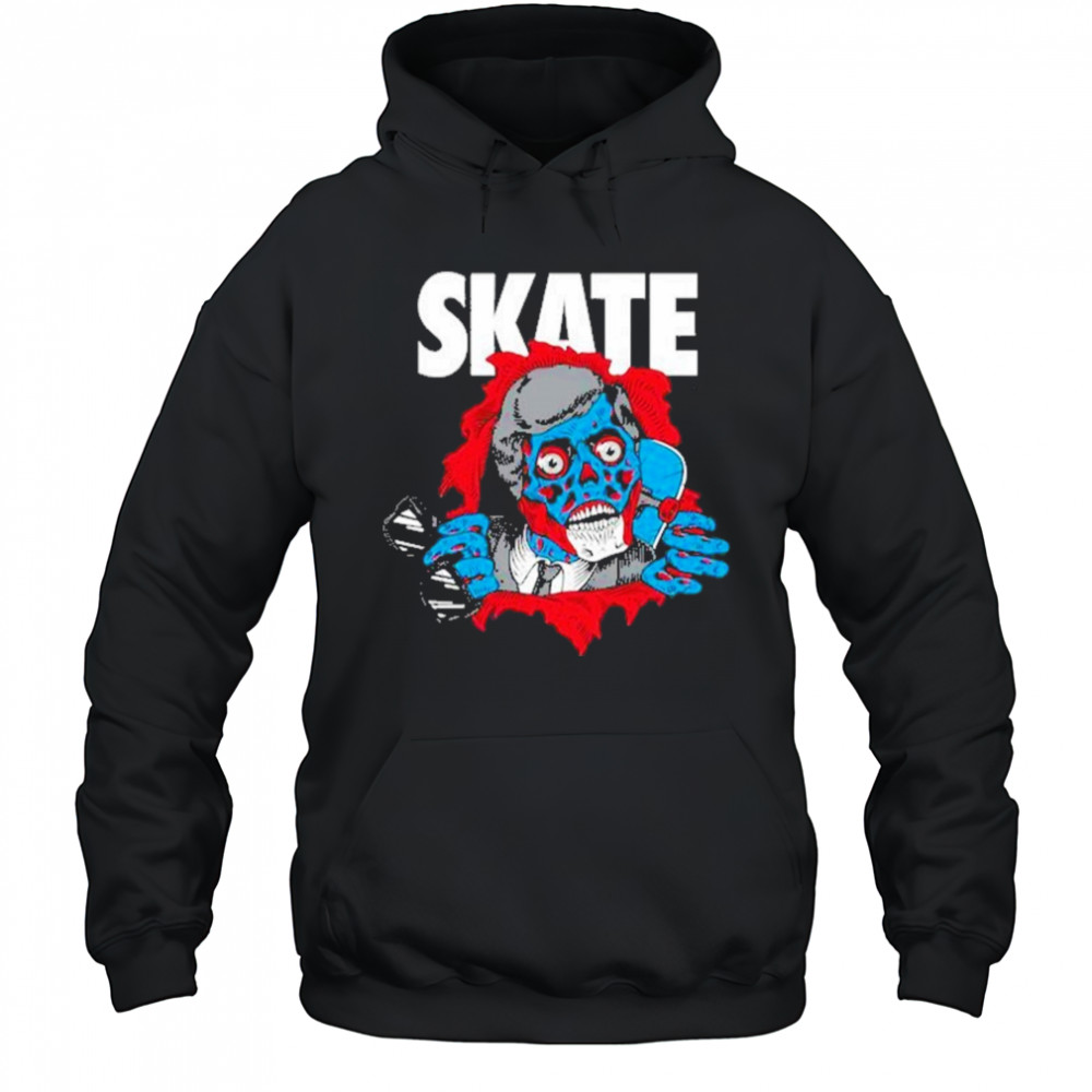 Skate Obey Brigade T-Shirt Hoodie